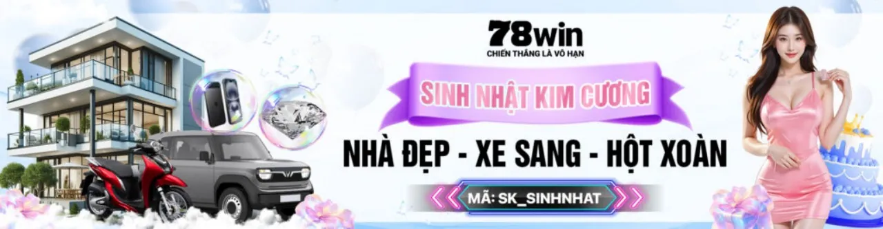 Hình ảnh chính Nổ Hũ 678vn với các máy slot rực rỡ và biểu tượng jackpot